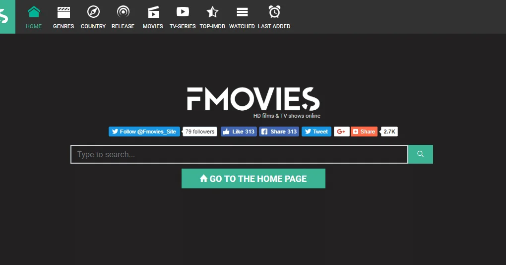 the unblocking of FMovies WTF