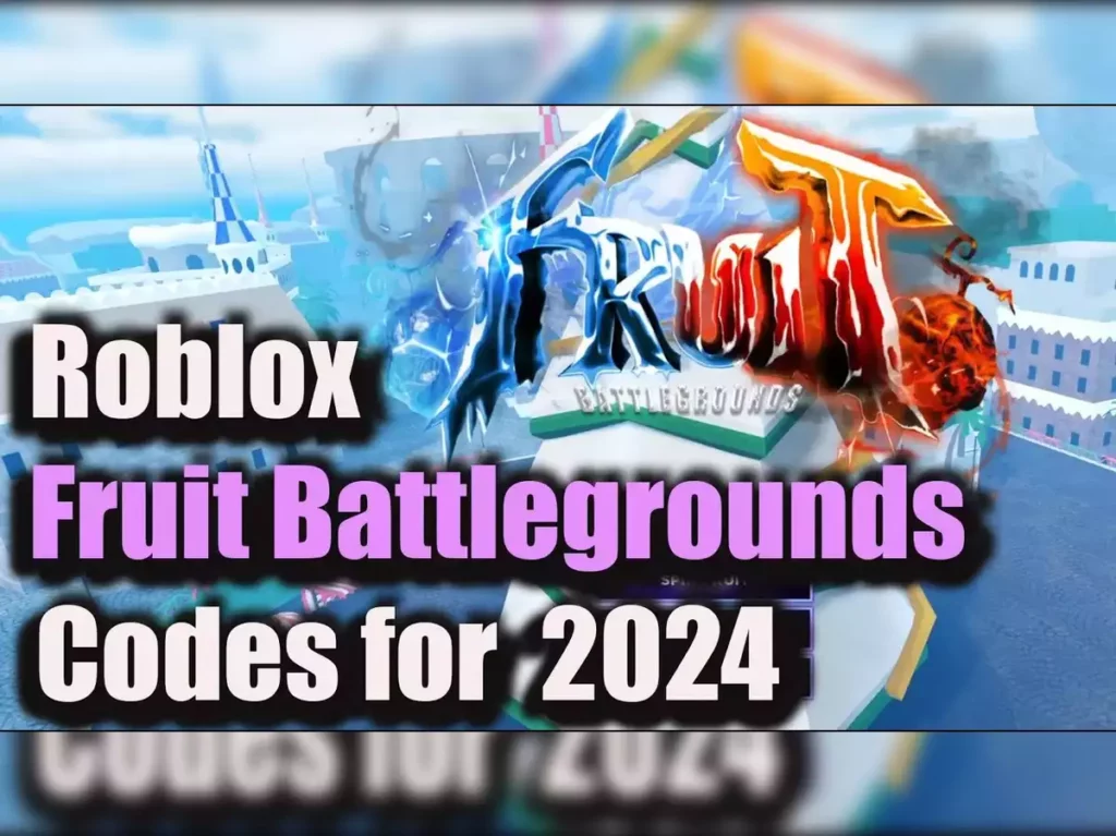 Roblox Fruit Battlegrounds Codes 