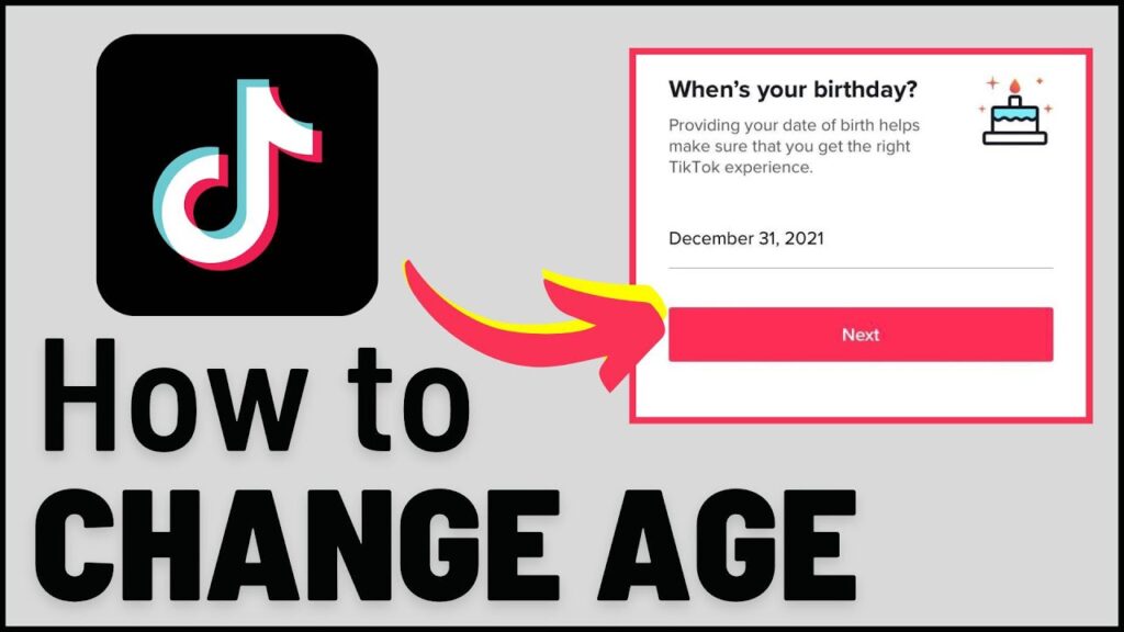 how to change your birthday on tiktok