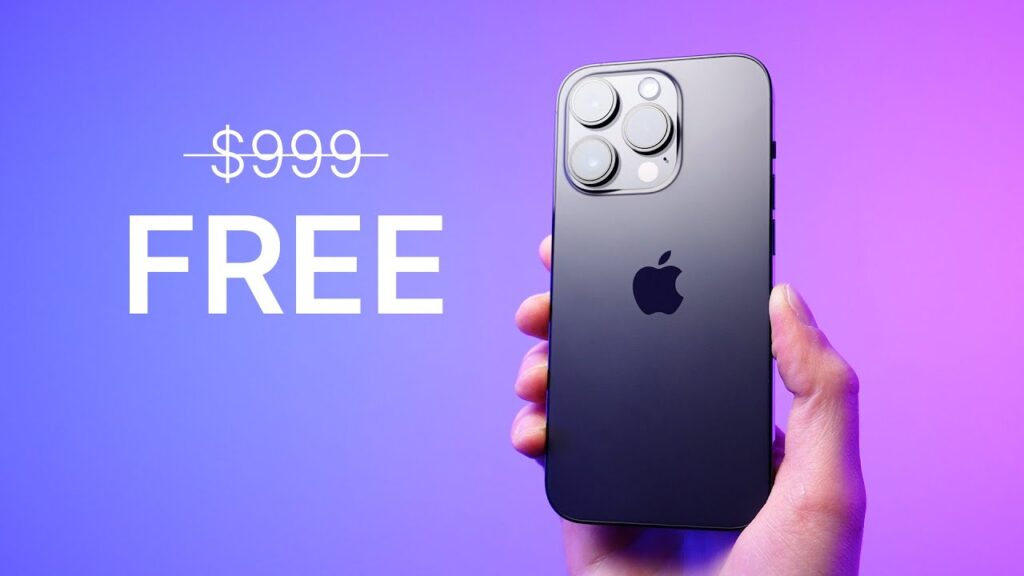 how to get a free iphone 14