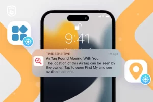 what is tracking notifications on iphone