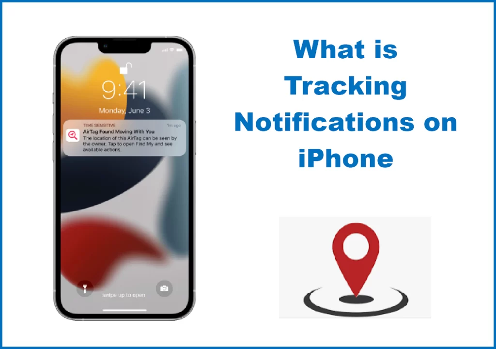 what is tracking notifications on iphone