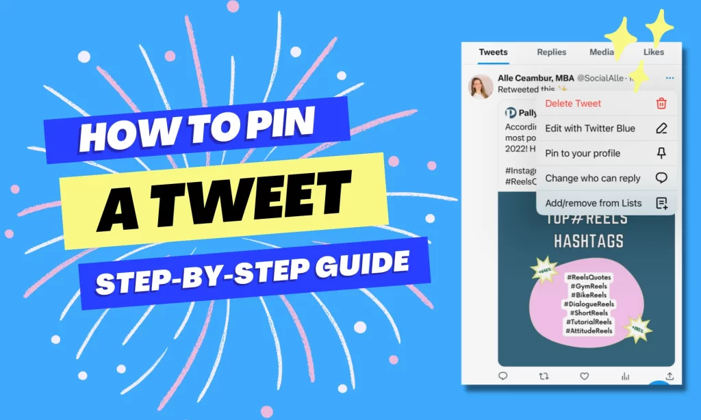 How To Pin A Tweet