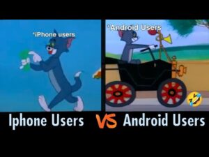 android vs iphone meme