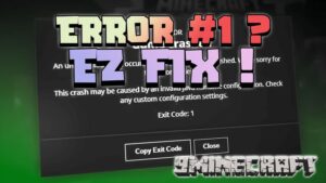 exit code 1 minecraft