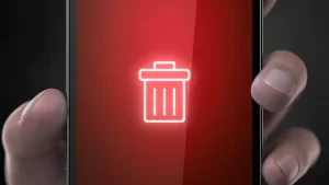 how to empty trash on iphone